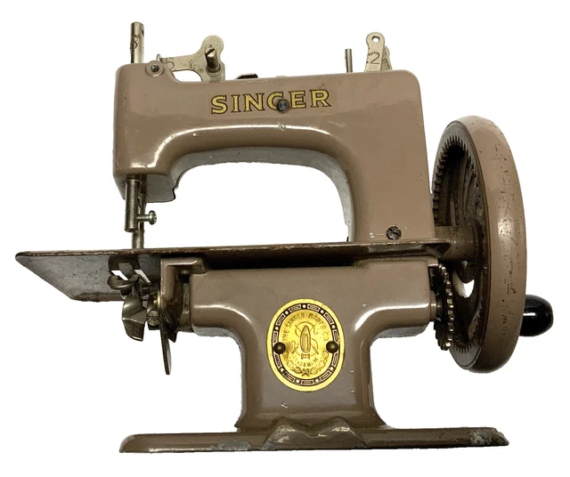 Ancienne Machine à Coudre Jouet Singer - Métal - Vintage