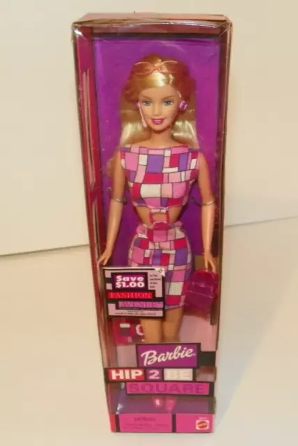 Hip 2 Be Square Barbie Doll 1996 Mattel #28313 NEW. Never Opened
