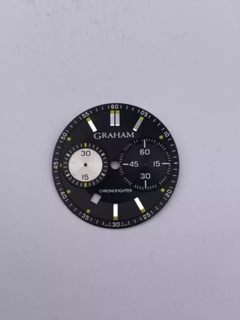 Graham Oversize Face Dial Vintage Rare New Undeveloped 1 5/16in Rare 6