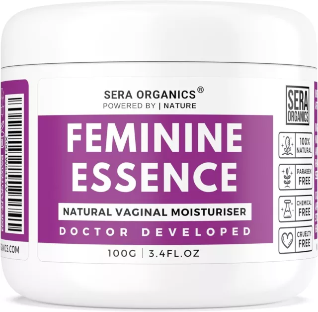 Natural Vulva Cream Menopause Support Vulvar Cream & Vaginal Moisturiser 100g