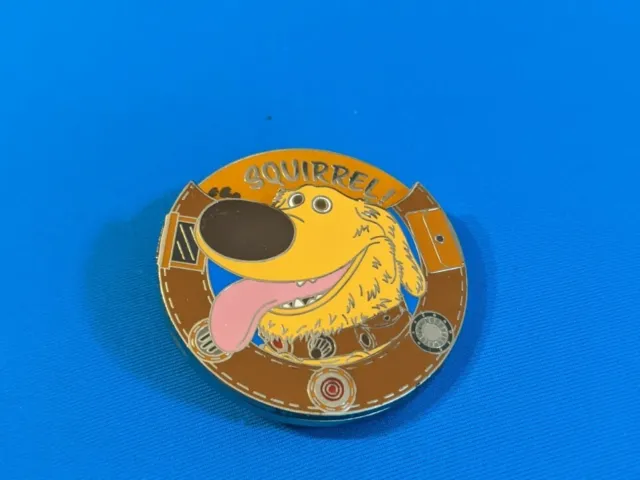 Disney Wdw Dlr Dug The Dog Spinner From Pixar Up Movie Squirrel I Love You Pin