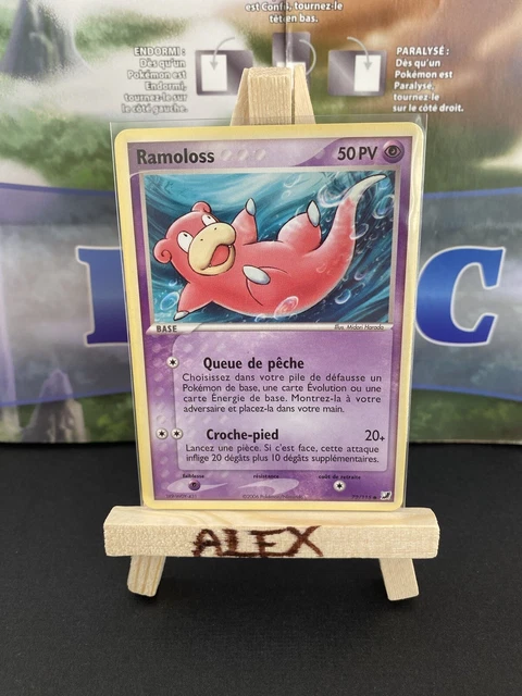 Carte Pokemon Ramoloss 72/115 / Bloc EX Forces Cachées / Bon État FR