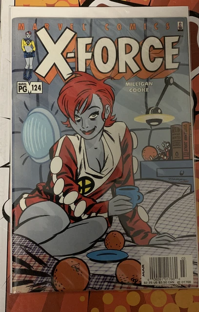 X-FORCE #124 (Marvel Comics 2002) Peter Milligan + Darwyn Cooke Newsstand HTF