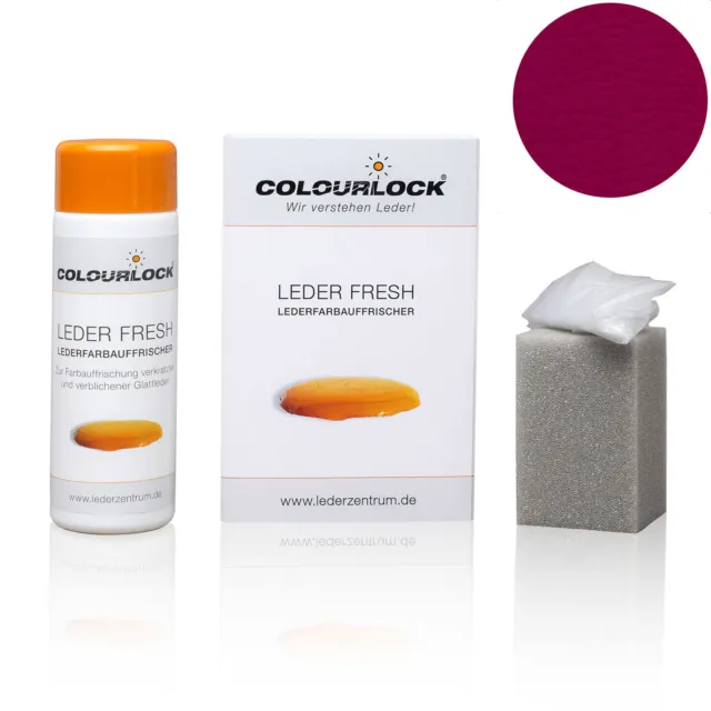 COLOURLOCK® Leder Fresh Tönung 150 ml Audi Farbe karmesinrot