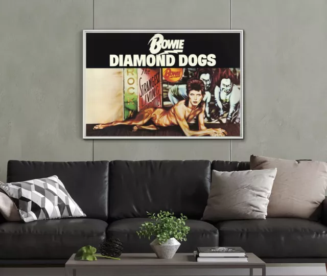 David Bowie Diamond Dogs - High Quality Premium Poster Print