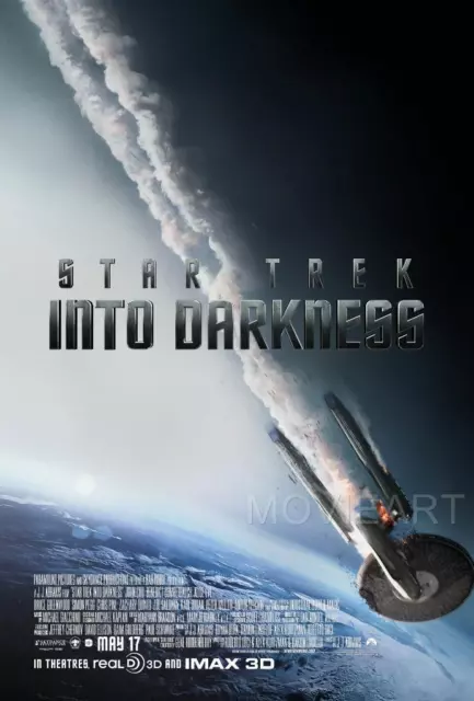 Star Trek Into Darkness Movie Poster Film A4 A3 Art Print Cinema