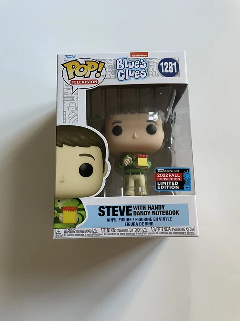 Funko Pop Blue’s Clues Steve 1281 2022 NYCC Exlusive