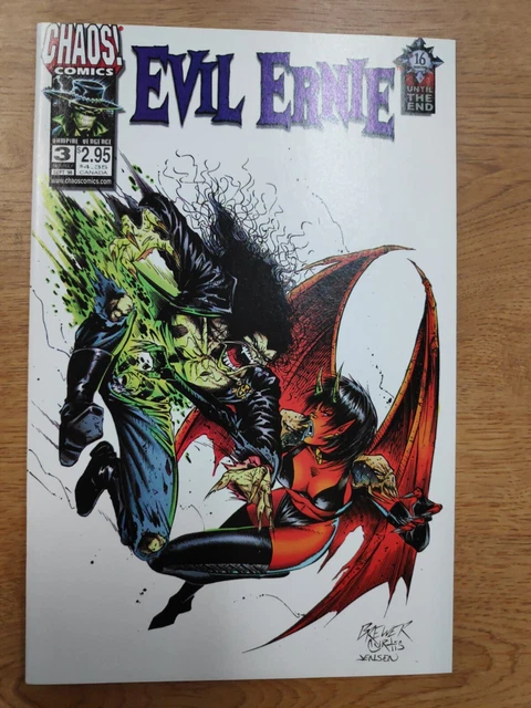 Evil Ernie #3 NM vampire vengeance Chaos Comics, 1998