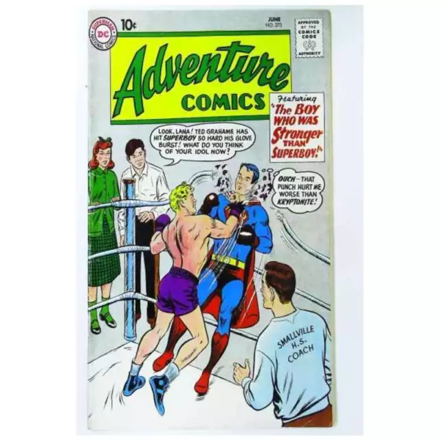 Adventure Comics (1938 series) #273 in Fine condition. DC comics [z*
