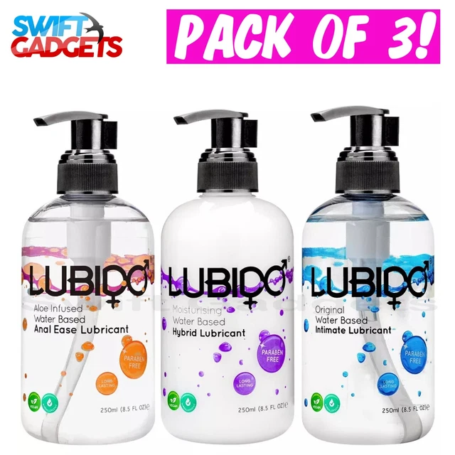 LUBIDO LUBE - Anal-Vagina lubricant-water-based-massage gel - sex toy safe  10.99 - PicClick UK