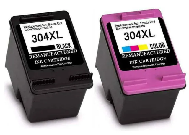 2x Tintenpatronen   HP 304 XL  für  DeskJet Ink Advantage 3700  bei Nano