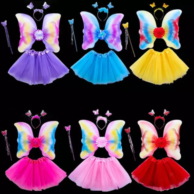 Costume de  pour filles, 4 pièces, jupes Tutu de princesse, jolie tenue à