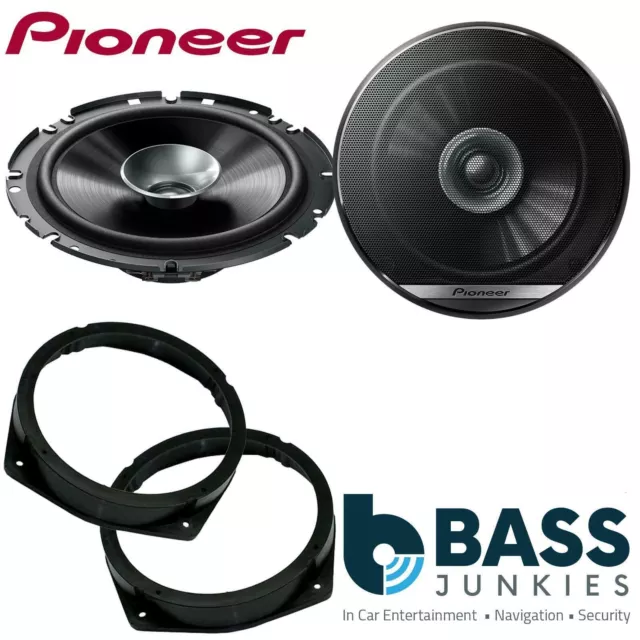 Alfa Romeo 159 2005-2011 Pioneer 560W 17cm Dual Cone Front Door Car Speaker Kit