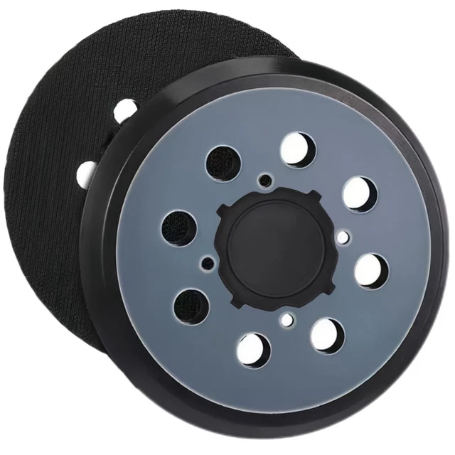 Platorelli Sostitutivi Per Levigatrice | 2 Pezzi Da 125mm Con 8 Fori | Tampone Abrasivo Universale