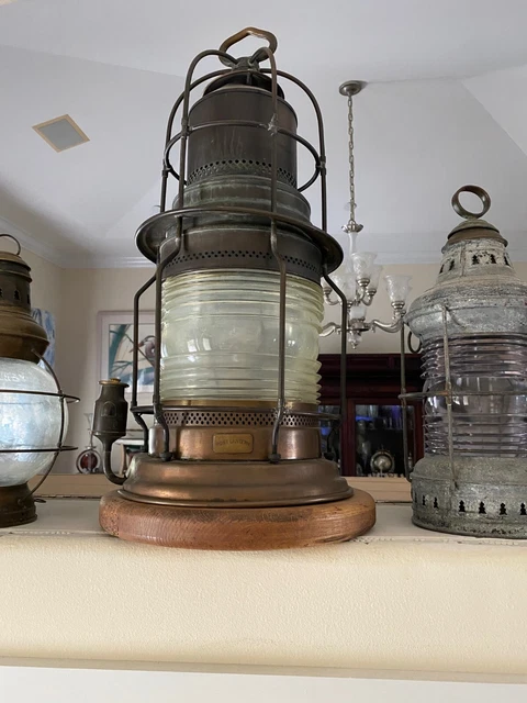 19th Century U.S. Lighthouse Service "Post Lantern B" Post Lantern