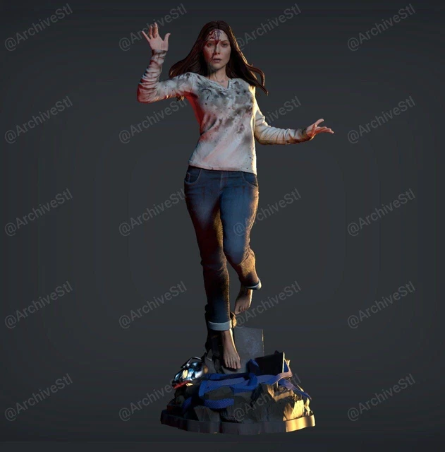 MARVEL WANDA SCARLET Witch 3D Resin Model Kit EUR 26,00 - PicClick DE