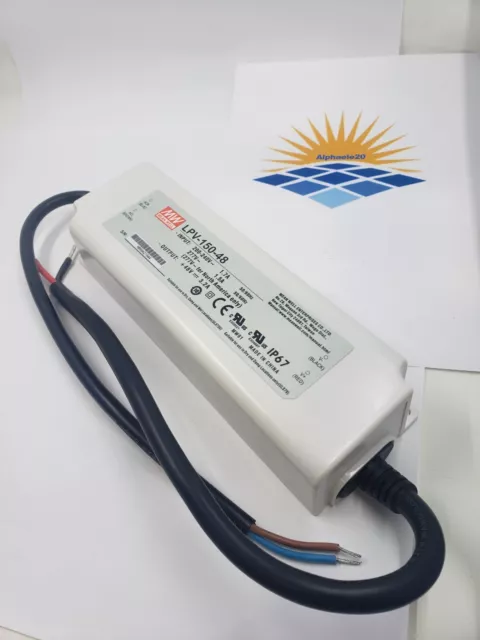 Mean Well LPV-150-48 150W 48V 3.2A LED Power Supply IP67