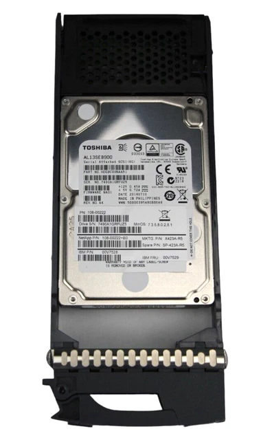 NETAPP 900GB 10K SAS 6Gbps Hard Disk Drive X423A-R5, 2.5 108