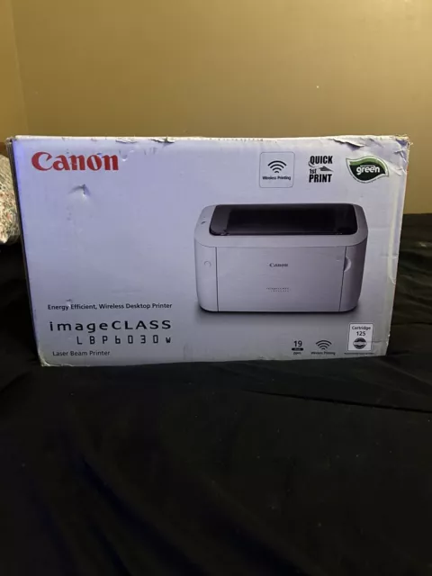 Canon imageCLASS LBP6030w Black & White Laser Printer with Toner Home Office NEW