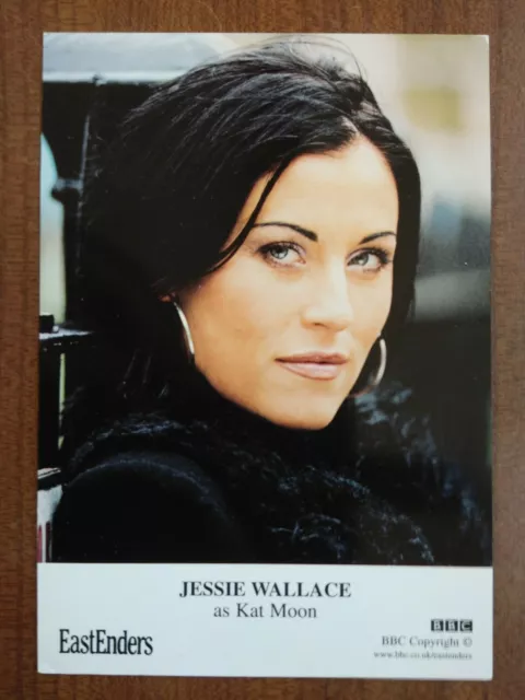 JESSIE WALLACE *Kat Moon* EASTENDERS NOT SIGNED FAN CAST PHOTO CARD FREE POST