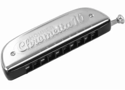 Hohner Chrometta 10, Harmonica - Free US Shipping!