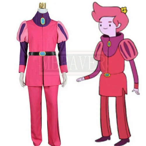 Adventure Time Cosplay Prince Gumball Cosplay Costume