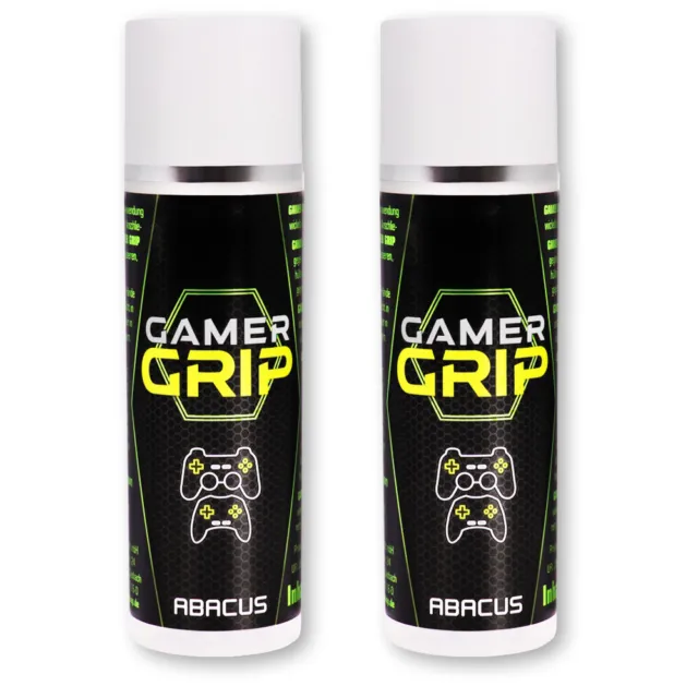 (24,90€/100ml) Gamer Grip, Gaming Grip, Gamergrip – ABACUS Gamer Grip 2x 50 ml