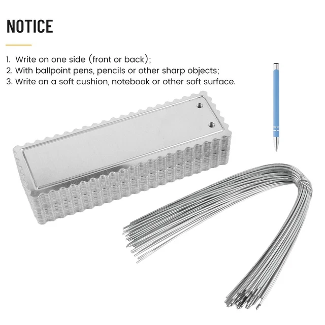 Sarini 100 Etichette Per Bottiglie In PVC Premium – Impermeabili, Vuote, 5,7x8,9 Cm, Stile Retrò - 4