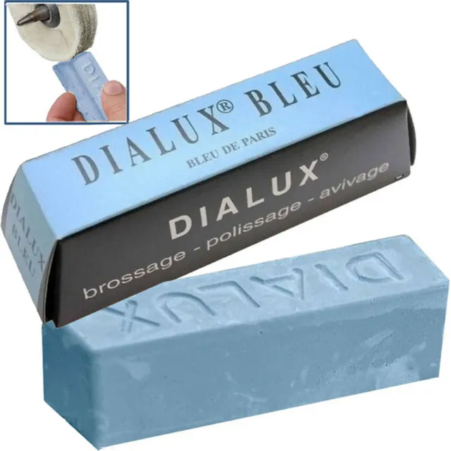 Dialux Polishing Compound Blue Dialux Bleu Polish Rouge Final Polish for Metals