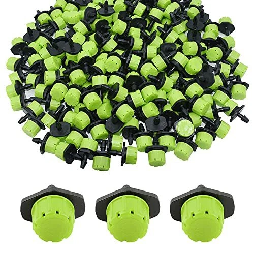 VINFUTUR 100pcs Goutteur Irrigation Réglable Goutte à Goutte Système D'arrosa...