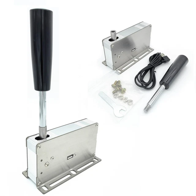 USB Sequential Shifter PC Gearshifter Handbrake For Logitech G27 G25 G29 G920 ko