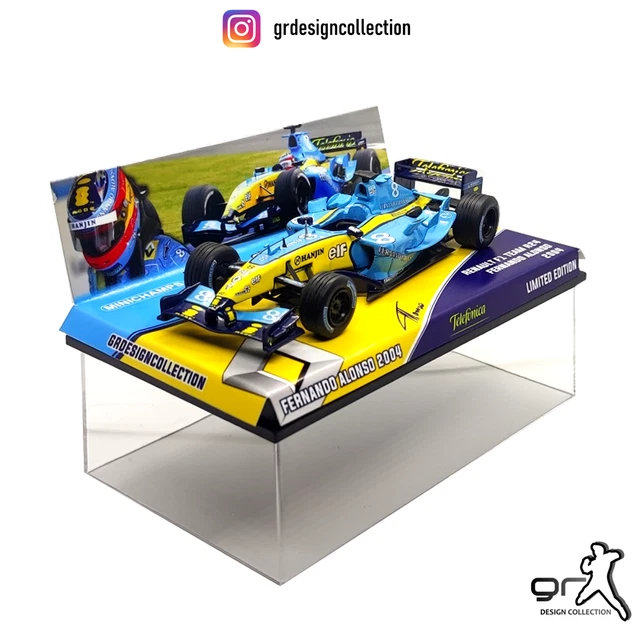 1/43 Renault F1 2004 Alonso 限定モデル2304台限定 1/43 Renault F1 2004 Alonso 限定モデル2304台限定 - メルカリ