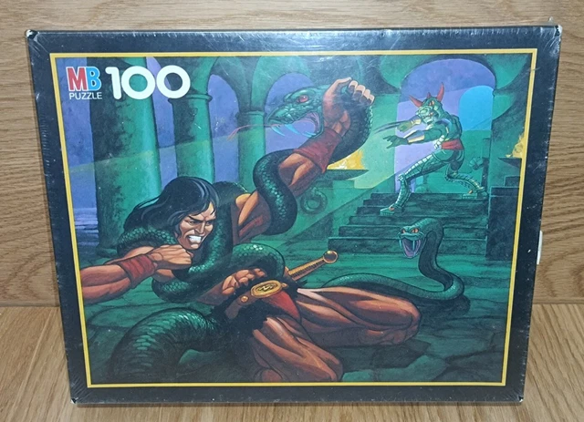 Puzzle 100 pièces Conan Vintage 1993 MB C-8 Non Déballé no Ulysse