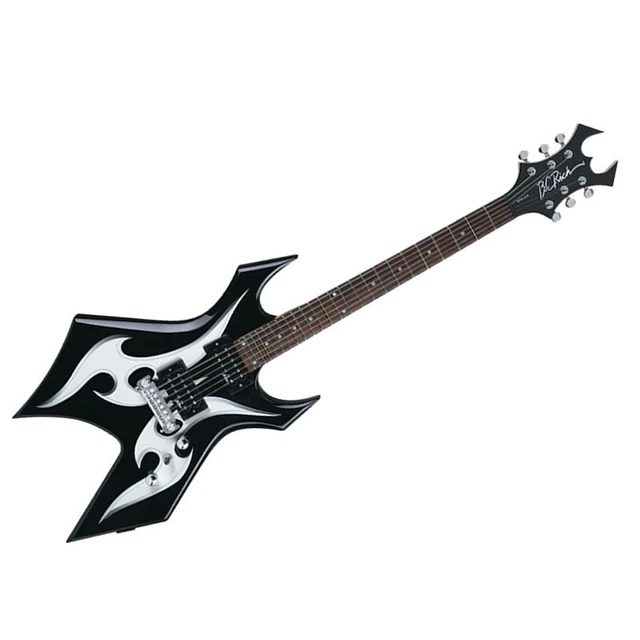 BC Rich Warlock Guitar Kerry King Black Electric Guitar BC Rich Warlock Guitar Kerry King Black Electric Guitar