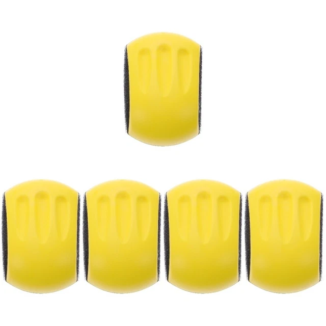 5 pz levigatrice a mano blocco lucidatura auto a forma di mouse levigatrice levigatrice blocco levigatrice a mano