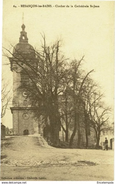 CPA - Carte postale - France -Besançon les Bains - Clocher de la Cathédrale