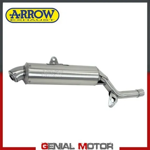 Terminale di Scarico Arrow Enduro 4T Acciaio Honda Xl 600 V Transalp 1987 > 1997