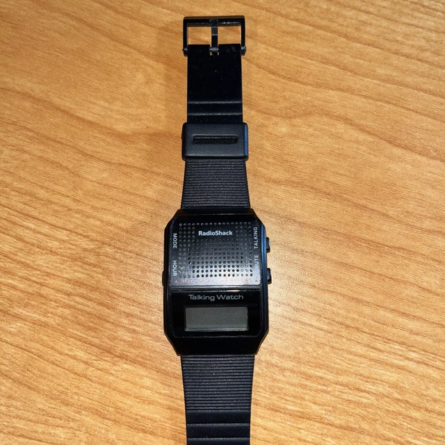 Vintage Radio Shack Talking Watch FOR SALE! - PicClick