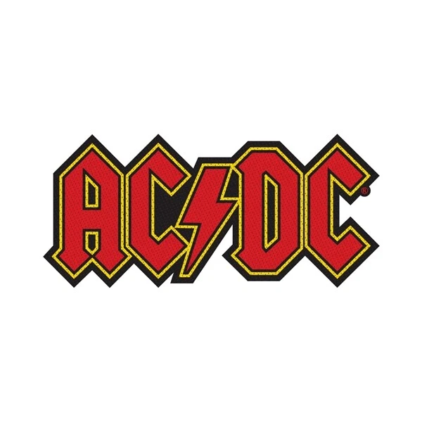 AC/DC - LOGO RITAGLIATO - Nuovo PTCH - J72A