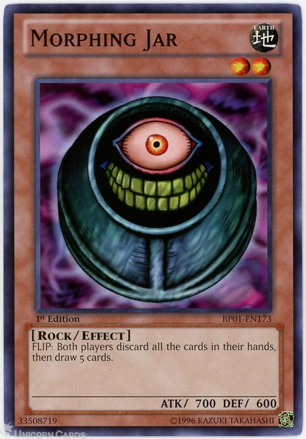 BP01-EN173 MORPHING JAR : Starfoil Rare 1st Edition Mint YuGiOh Card 1.40  - PicClick UK