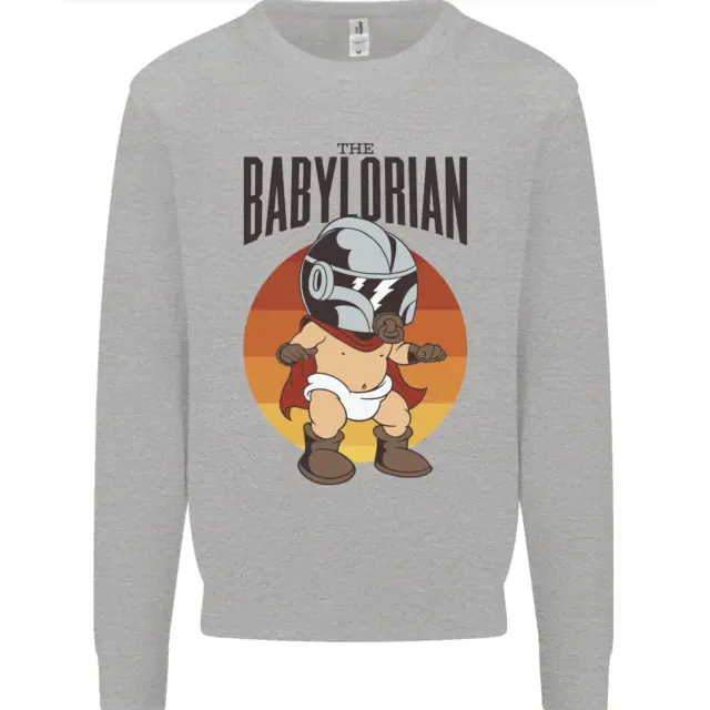 Babylorian Funny Baby Toddler Infant Parody Mens Sweatshirt Jumper