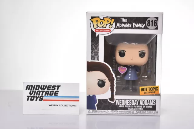 Addams Family Lisa Loring Wednesday Valentine's Day Funko Pop Vinyl Figure #816