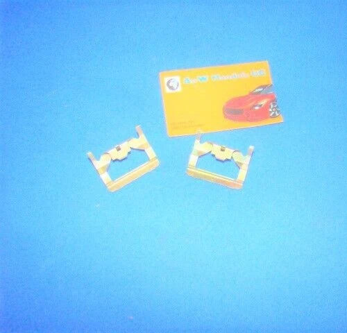 1 Set White Sun Visor Clips For VW Beetle - United Classic Parts (AMS OZ-EPCL133)