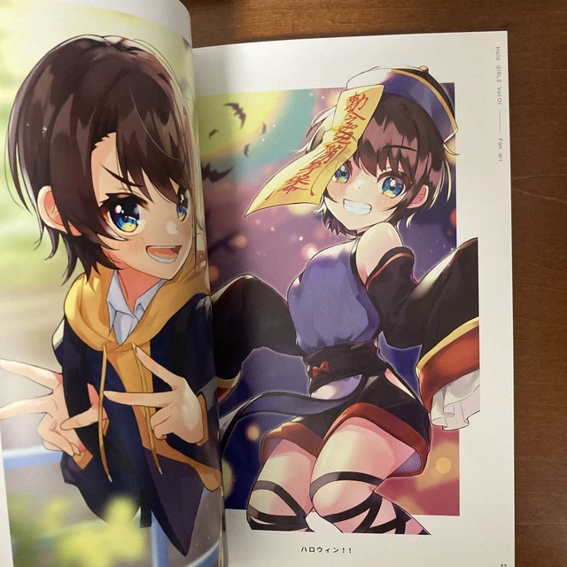 Holo GIRLS vol.01 [Tamezo Narita][OBSERVATION] Art Book Illustration 8