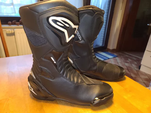 Alpinestars Stiefel SMX-S, schwarz-schwarz Gr.46