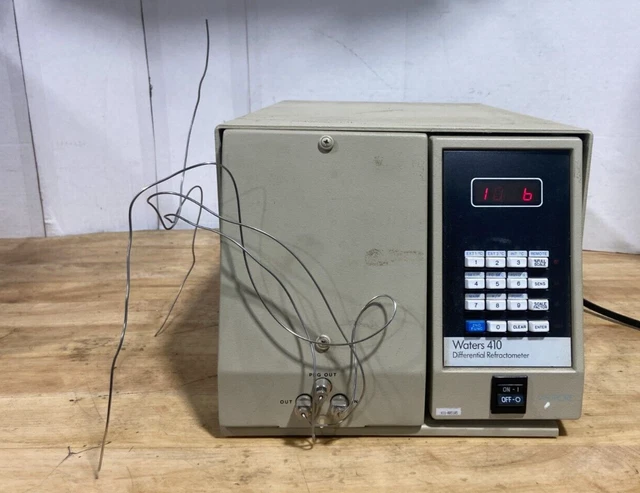 Power Tested Waters M410 M411 Differential Refractometer Index Detector 115-220V