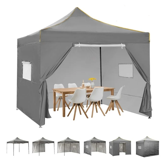 Pavillon Wasserdicht Gartenzelt Partyzelt Faltpavillon Gartenpavillon 3x3m/3x9m