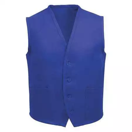 FAME FABRICS 23311 Vest,2 Pocket,Royal Blue,V65,SM