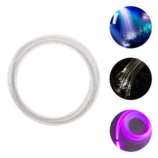1MM LIGHT GUIDE Fiber Optic Lighting Cable End Glow LED Ceiling £17.58 ...