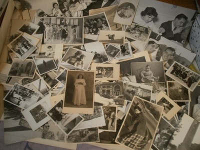 Lotto 50 Fotografie B/N Vintage 